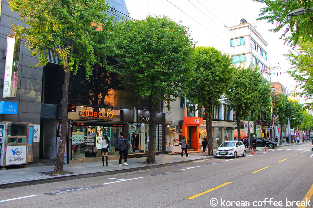 Garosugil (가로수길)