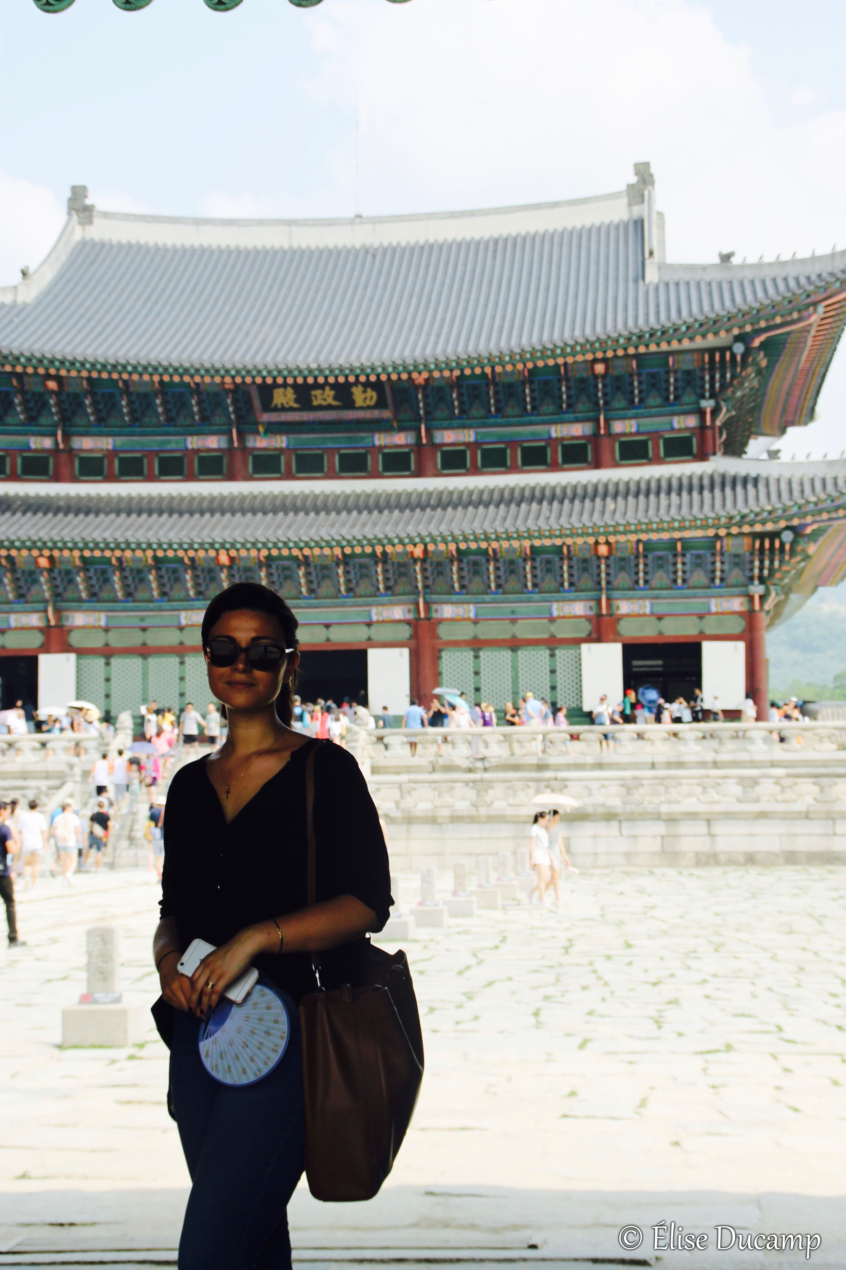 Elise Ducamp en Corée du Sud