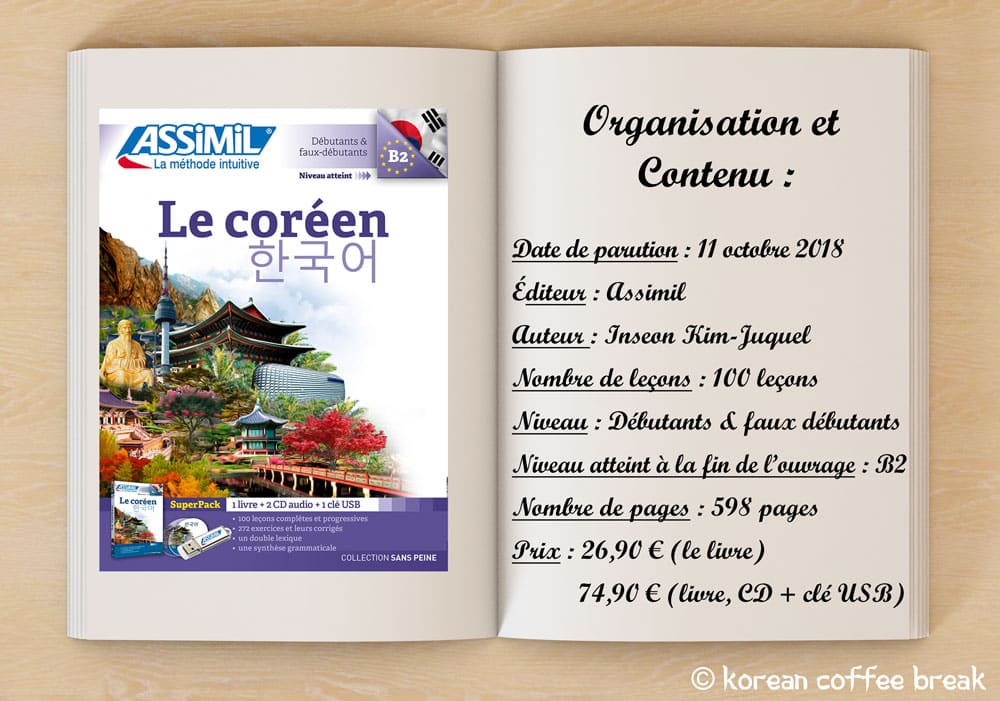 méthode Assimil le coréen