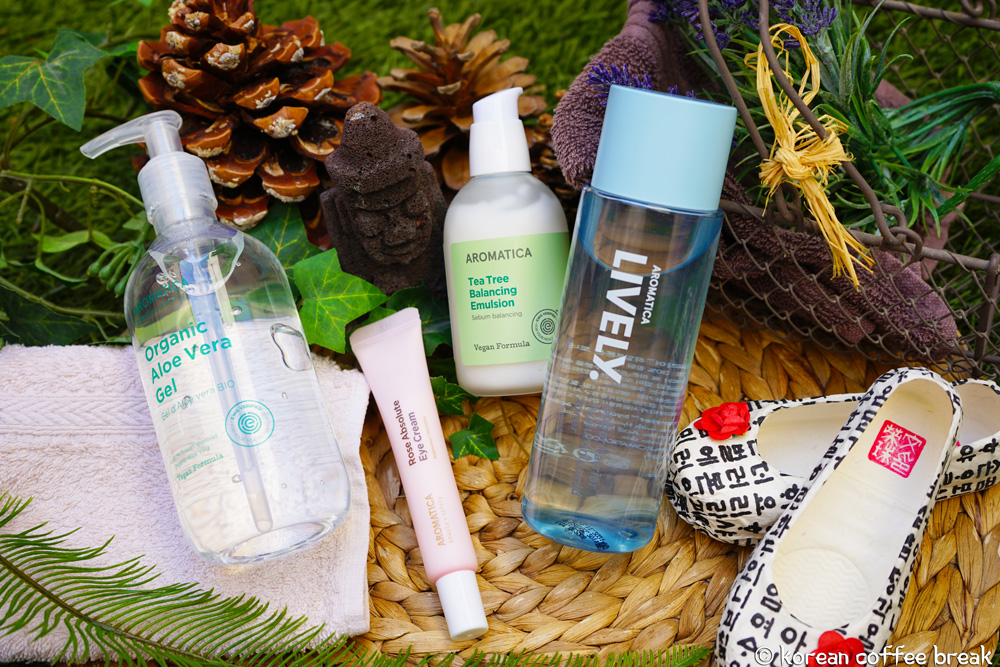 Les marques de cosmétiques coréennes naturelles : Aromatica (아로마티카)