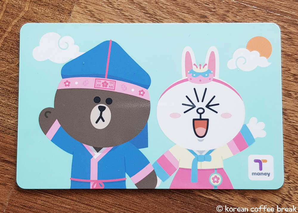 Carte de transport en Corée du Sud | T-Money