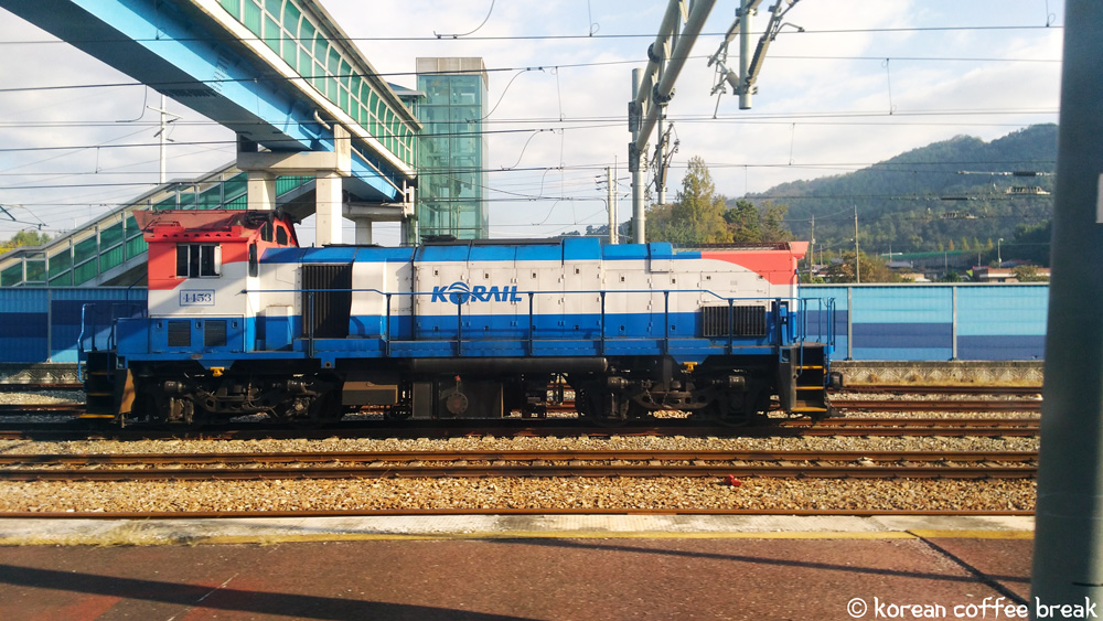 Les trains en Corée du Sud