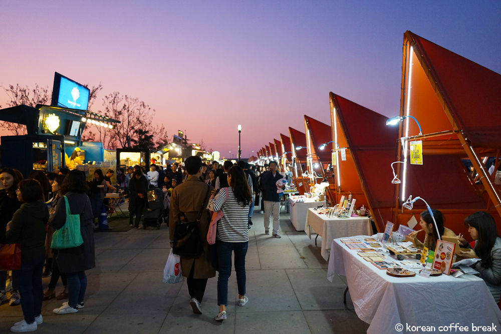 Eté en Corée du Sud - Night Market Séoul