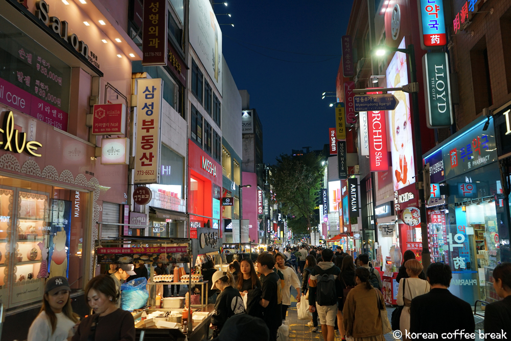 Incontournables de Séoul :  Myeongdong (명동)