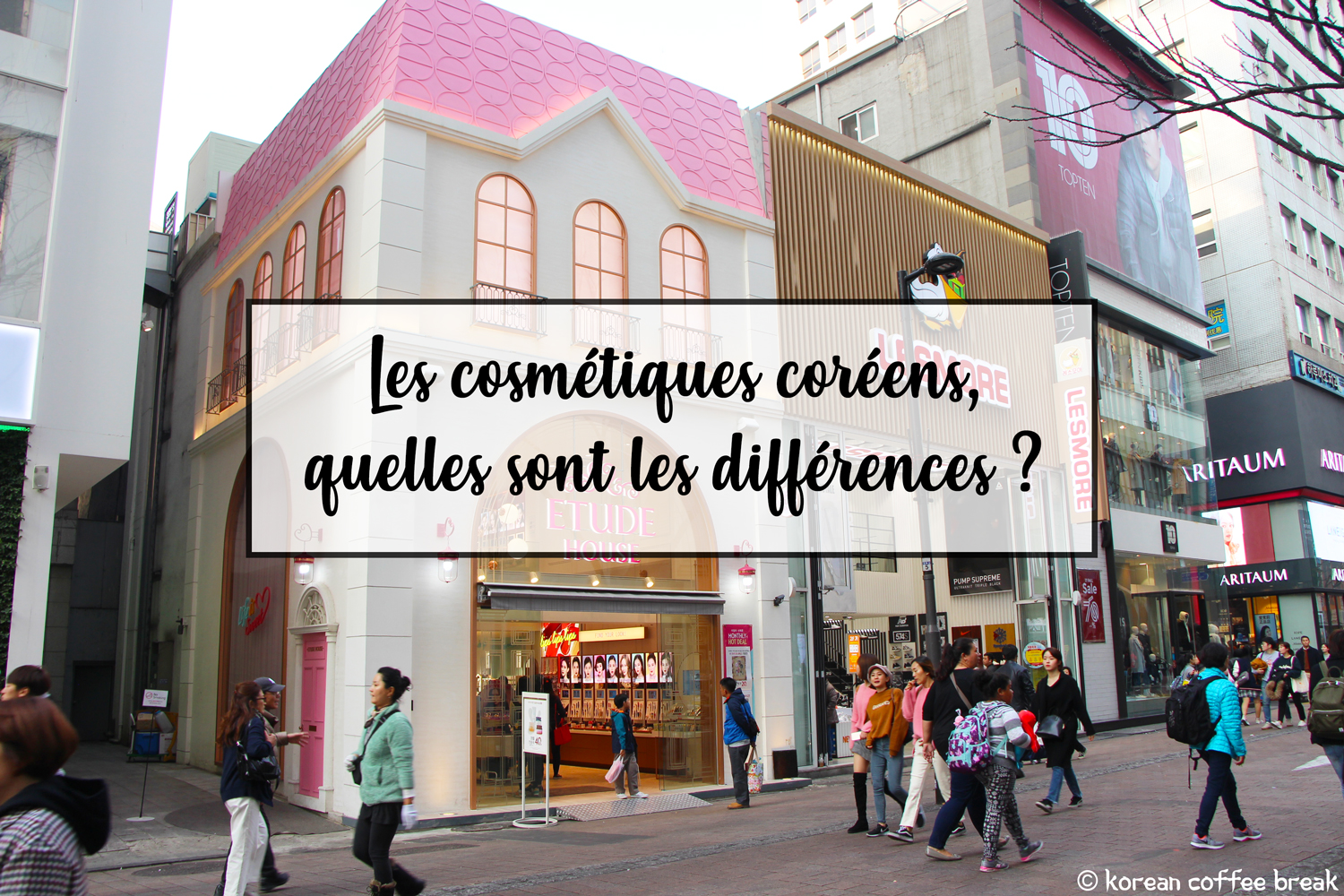 Les cosmétiques coréens, quelles sont les différences ?
