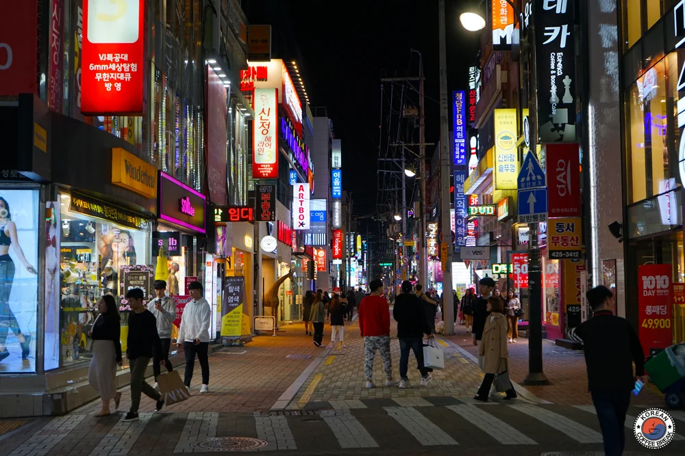 10 lieux incontournables à Daegu : Dongseongro (동성로)