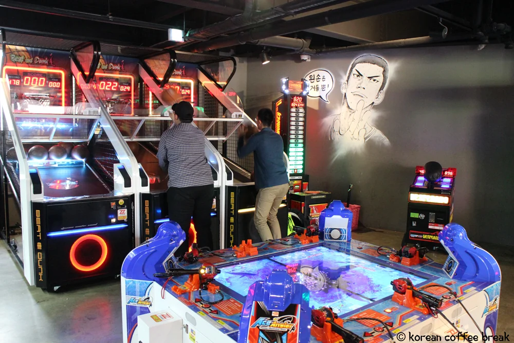 Activités à faire un jour de pluie à Séoul - Salle d'arcade à Séoul