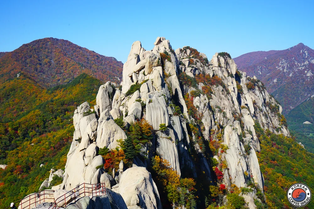 Guide français à Seoraksan en Corée du Sud