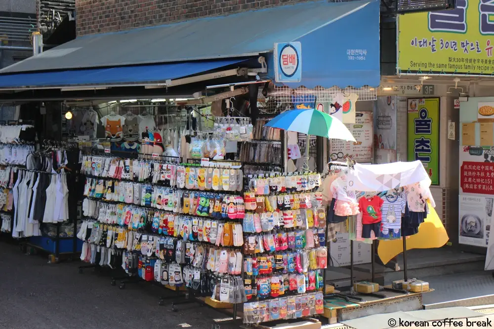 Souvenirs de Corée du Sud : chaussettes Made in Korea