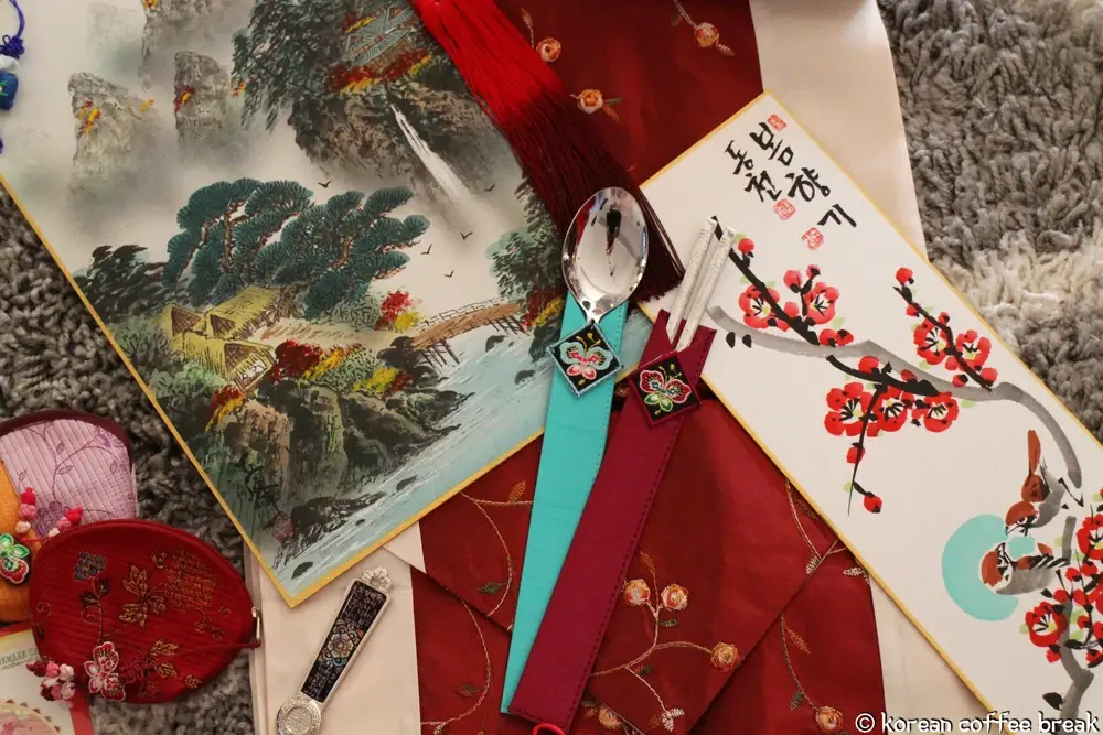 Souvenirs traditionnels coréens