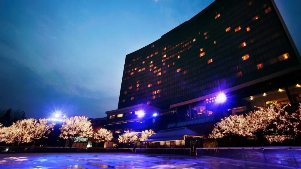 Patinoire du Grand Hyatt Hotel