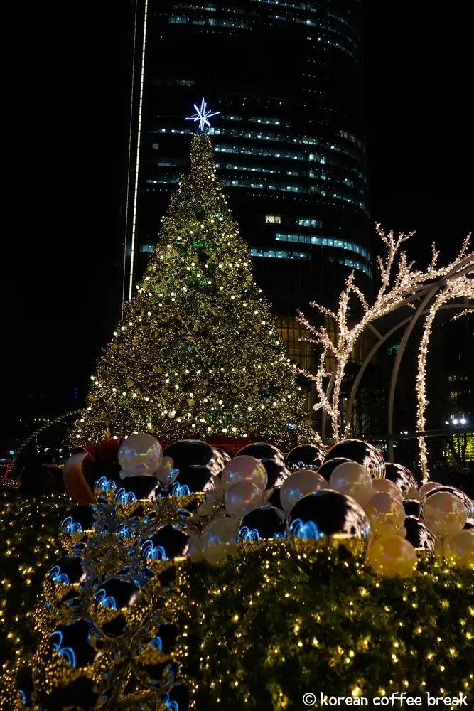Noël en Corée du Sud - Lotte Dept. Store Jamsil