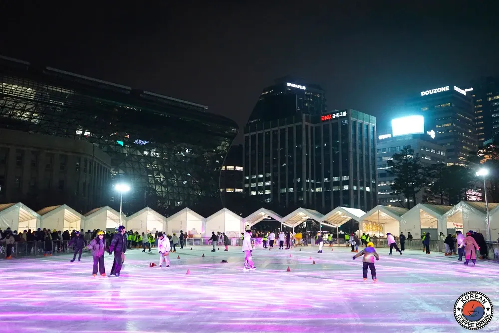 Patinoire Seoul Plaza