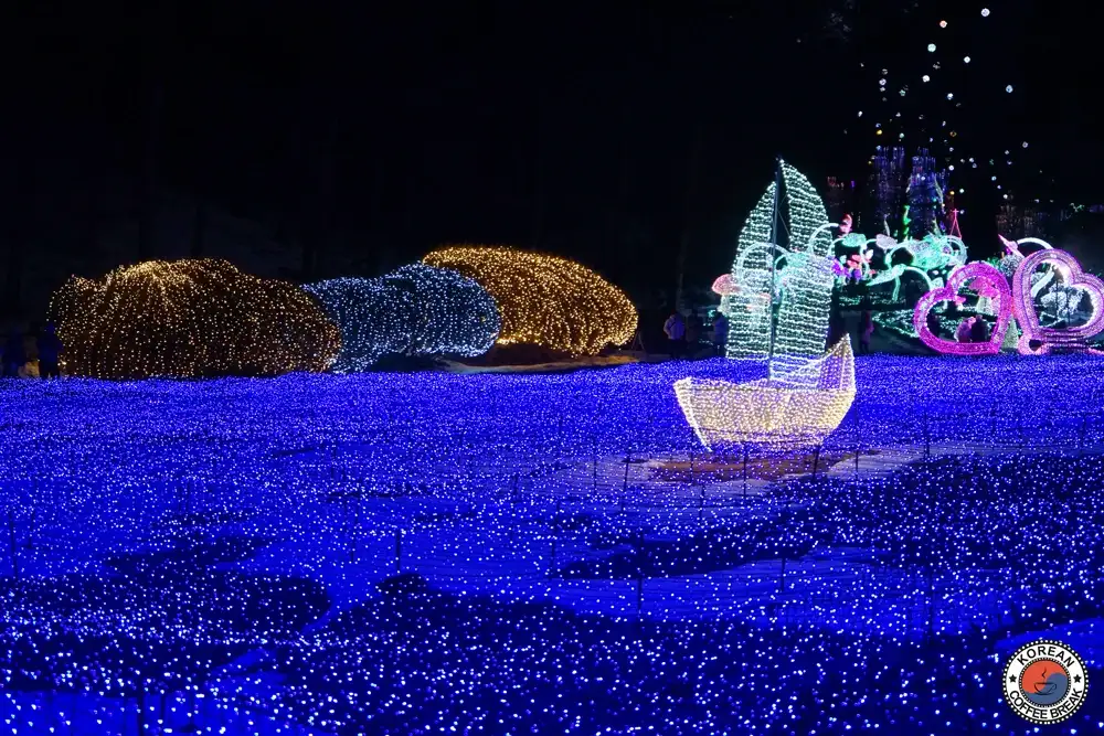 Garden of Morning Calm en hiver