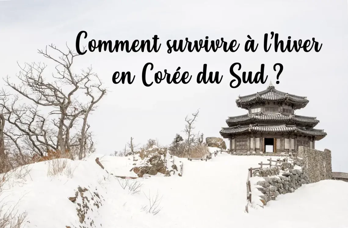 survivre à l'hiver en Corée du Sid