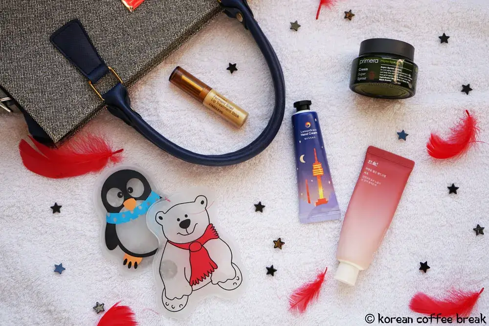 accessoires pour l'hiver en Corée